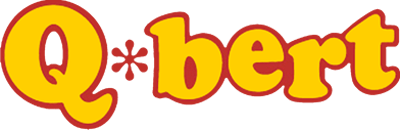 Q*bert logo for NES